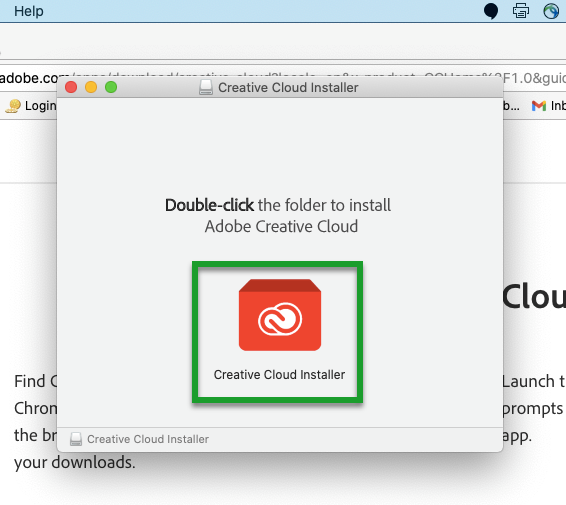 creative cloud installer stuck mac