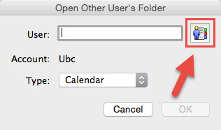 how to add a shared calendar in outlook 2011