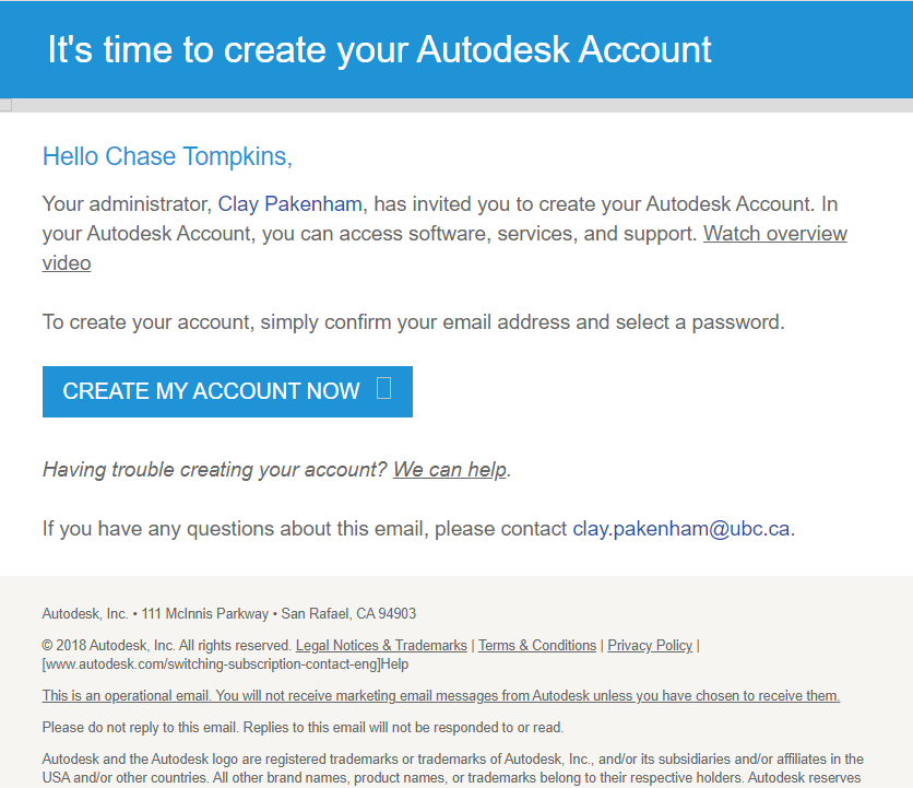autodesk sign in license